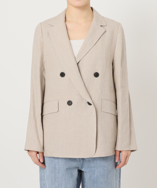 B.C STOCK フレンチリネンテーラードジャケット B.C STOCK（ベーセーストック）の「フレンチリネンテーラード