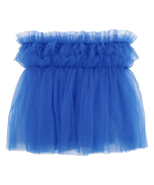 miette（ミエット）の「チュールフリルベアビスチェ（チューブトップ・レディース・レッド/ブラック/ブルー・FREE）」の9枚目の写真