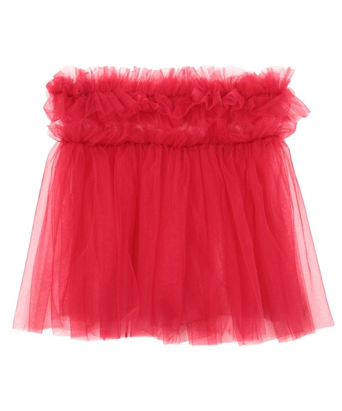 miette（ミエット）の「チュールフリルベアビスチェ（チューブトップ・レディース・レッド/ブラック/ブルー・FREE）」の15枚目の写真