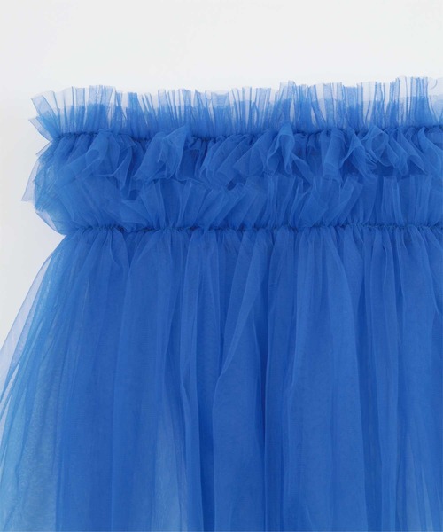 miette（ミエット）の「チュールフリルベアビスチェ（チューブトップ・レディース・レッド/ブラック/ブルー・FREE）」の16枚目の写真