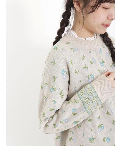 HERMES  花柄 カーディガン・ボレロ HERMES 花柄 カーディガン・ボレロ