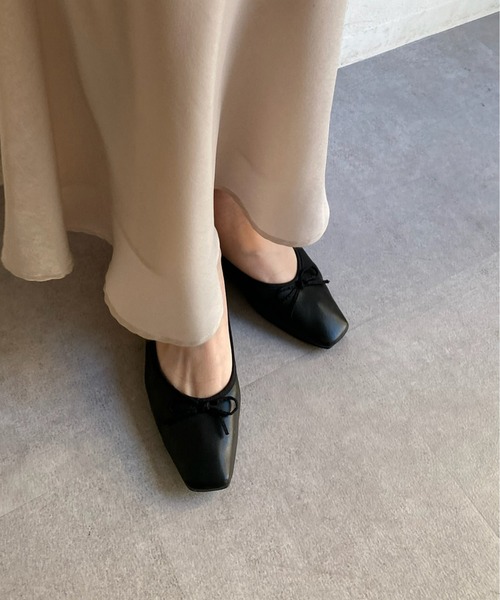 DouDou（ドゥドゥ）の「晴雨兼用ソフトスクエアバレエ（サンダル・レディース・シルバー/ブラック/シルバー系その他・23/23.5/24/24.5/23cm/23.5cm/24cm/24.5cm）」の19枚目の写真