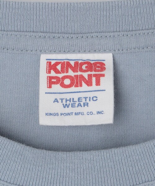 SHIPS(シップス)の「KINGS POINT: ロゴ プリント 長袖 Tシャツ(Tシャツ/カットソー・メンズ・ライトブルー/ダークグレー/ナチュラル・SMALL/MEDIUM/LARGE/X-LARGE)」の22枚目の写真