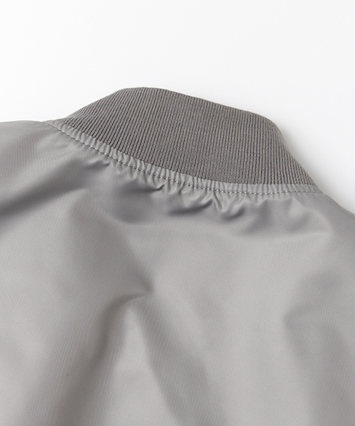 SENSE OF PLACE by URBAN RESEARCH（センスオブプレイスバイアーバンリサーチ）の「TUT コンパクトMA-1（MA-1・レディース・ネイビー/カーキ/グレー/ブラック・FREE）」の11枚目の写真