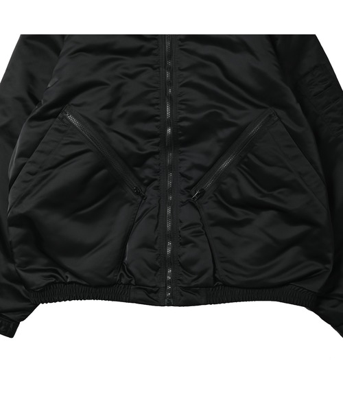 NEXUSVII（ネクサスセブン）の「K-2 MOD. JACKET（ナイロンジャケット・メンズ・オリーブ/ブラック・SMALL/MEDIUM）」の7枚目の写真