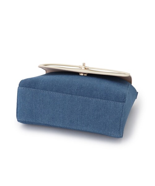 SHOO・LA・RUE（シューラルー）の「◆飾り金具フラップショルダーバッグ（ショルダーバッグ・レディース・ブラック/ピンク系/ブルー系その他5・00）」の8枚目の写真