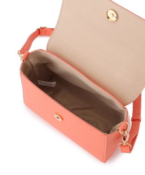 SHOO・LA・RUE（シューラルー）の「◆飾り金具フラップショルダーバッグ（ショルダーバッグ・レディース・ブラック/ピンク系/ブルー系その他5・00）」の11枚目の写真