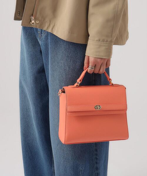 SHOO・LA・RUE（シューラルー）の「◆飾り金具フラップショルダーバッグ（ショルダーバッグ・レディース・ブラック/ピンク系/ブルー系その他5・00）」の15枚目の写真