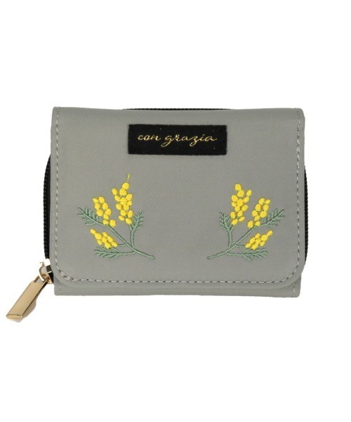 フェイラーミモザ柄巾着＆長財布セット FEILER（ポーチ）のフリマ