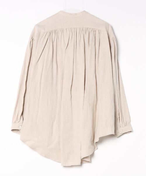 IKKUNA(イクナ)の「fly front shirt(シャツ/ブラウス・レディース・グレー系その他/ライラック/キナリ・1)」の4枚目の写真