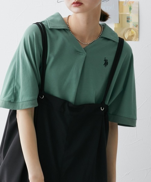 U.S. POLO ASSN.】スキッパーポロシャツ（ポロシャツ）｜U.S.
