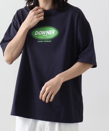 RGY DOWNER オーバルロゴ ビッグシルエットTシャツ