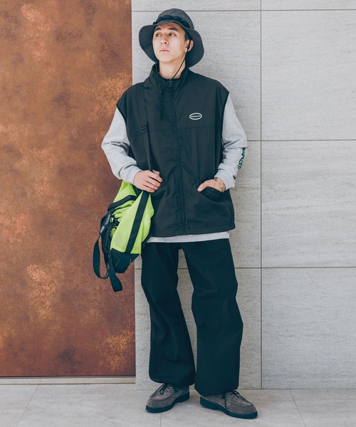 WEEKEND(ER)(ウィークエンダー)の「【WEEKEND(ER)&CO./ウィークエンダー】2WYAメッシュトートバッグ/ショルダーバッグ(ショルダーバッグ・メンズ・マスタード/ブラック/オリーブ・FREE)」の7枚目の写真