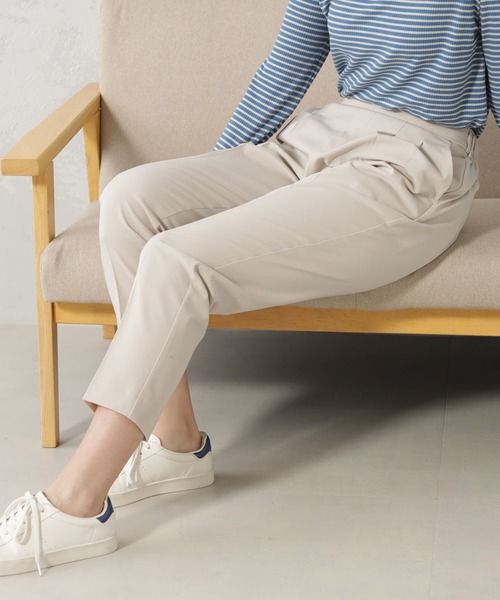 FOUND GOOD(ファウンドグッド)の「シーンレステーパードパンツ(その他パンツ・レディース・ネイビー/アイボリー/ベージュ/ピンク系5/グレー系5/ブラック・S/M/L/XL)」の8枚目の写真