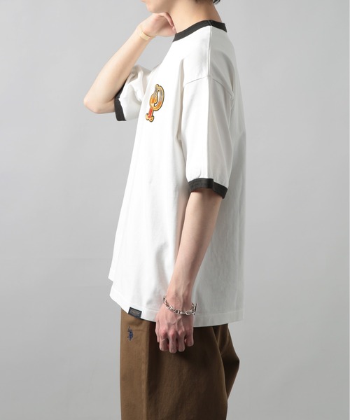 PENDLETON(ペンドルトン)の「【PENDLETON】"P" Patch S/S Ringer Tee (Unisex)(Tシャツ/カットソー・メンズ・ホワイト系その他2/ホワイト・M/L/S)」の4枚目の写真
