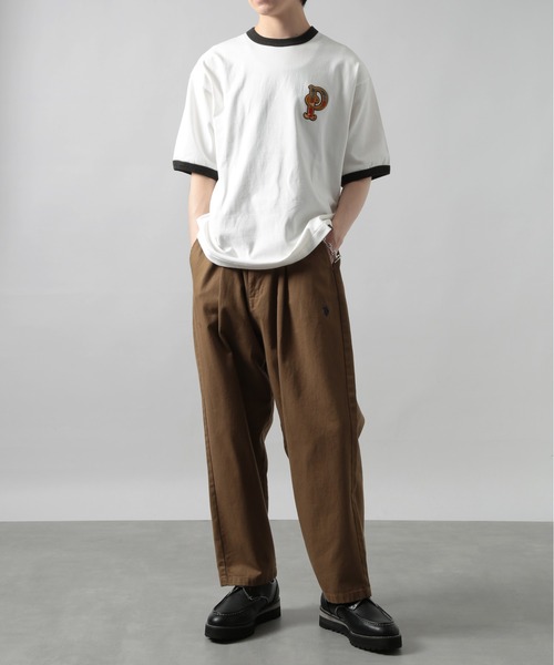 PENDLETON(ペンドルトン)の「【PENDLETON】"P" Patch S/S Ringer Tee (Unisex)(Tシャツ/カットソー・メンズ・ホワイト系その他2/ホワイト・M/L/S)」の6枚目の写真
