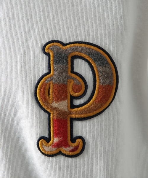 PENDLETON(ペンドルトン)の「【PENDLETON】"P" Patch S/S Ringer Tee (Unisex)(Tシャツ/カットソー・メンズ・ホワイト系その他2/ホワイト・M/L/S)」の17枚目の写真