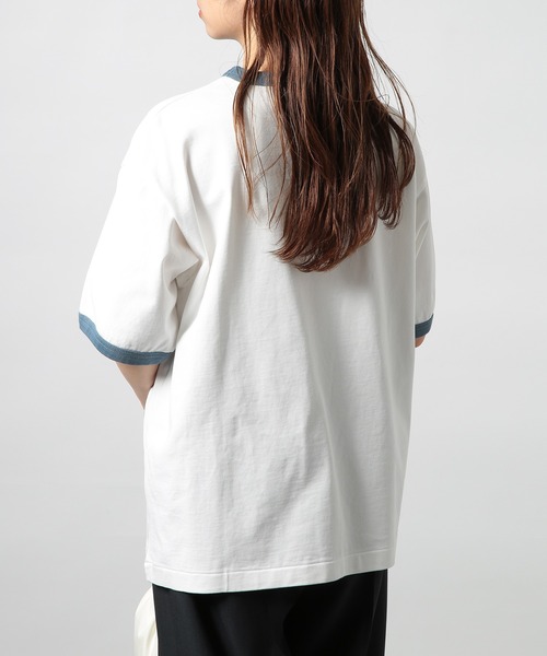 PENDLETON(ペンドルトン)の「【PENDLETON】"P" Patch S/S Ringer Tee (Unisex)(Tシャツ/カットソー・メンズ・ホワイト系その他2/ホワイト・M/L/S)」の10枚目の写真