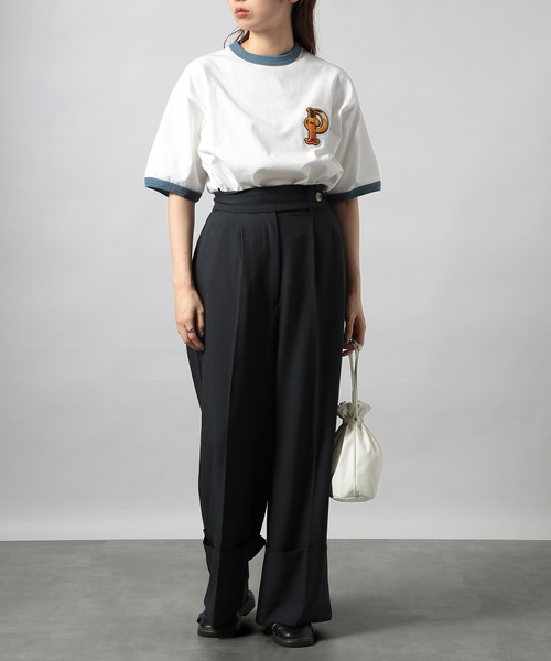 PENDLETON(ペンドルトン)の「【PENDLETON】"P" Patch S/S Ringer Tee (Unisex)(Tシャツ/カットソー・メンズ・ホワイト系その他2/ホワイト・M/L/S)」の16枚目の写真