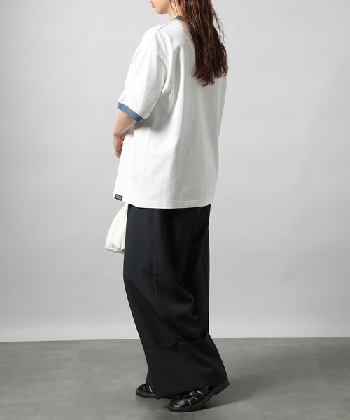 PENDLETON(ペンドルトン)の「【PENDLETON】"P" Patch S/S Ringer Tee (Unisex)(Tシャツ/カットソー・メンズ・ホワイト系その他2/ホワイト・M/L/S)」の14枚目の写真