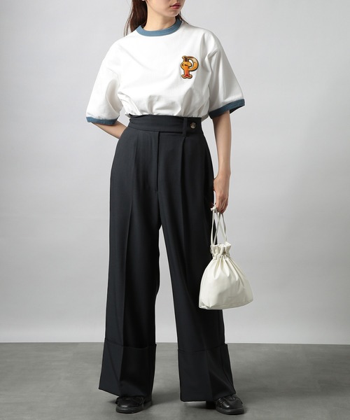 PENDLETON(ペンドルトン)の「【PENDLETON】"P" Patch S/S Ringer Tee (Unisex)(Tシャツ/カットソー・メンズ・ホワイト系その他2/ホワイト・M/L/S)」の15枚目の写真