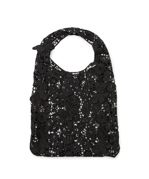 ROPE' PICNIC(ロペピクニック)の「レースジャカードトートバッグ(トートバッグ・レディース・キナリ/ブラック・FREE)」の11枚目の写真