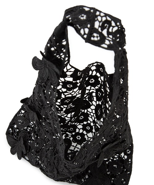 ROPE' PICNIC(ロペピクニック)の「レースジャカードトートバッグ(トートバッグ・レディース・キナリ/ブラック・FREE)」の5枚目の写真