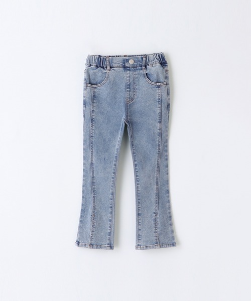 coca(coca)(コカ)の「キッズ ストレッチ裾スリットフレアデニムパンツ(デニムパンツ・キッズ・ブルー/ライトブルー・120/140/110/130/150)」の18枚目の写真
