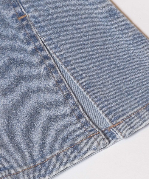 coca(coca)(コカ)の「キッズ ストレッチ裾スリットフレアデニムパンツ(デニムパンツ・キッズ・ブルー/ライトブルー・120/140/110/130/150)」の15枚目の写真