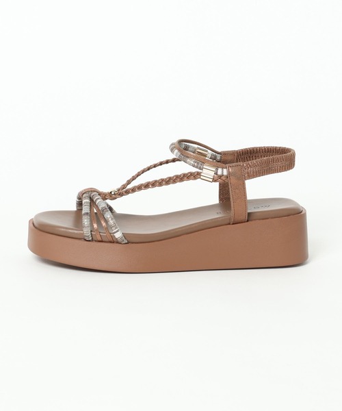 BAYFLOW（ベイフロー）の「アツゾコベリーサンダル（サンダル・レディース・ブラウン/ベージュ・LARGE/MEDIUM）」の5枚目の写真