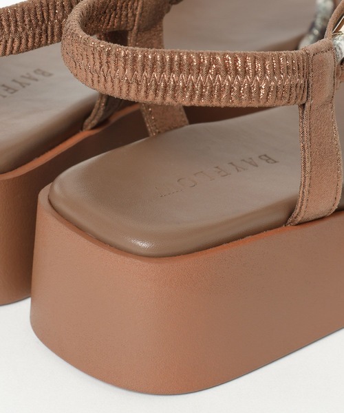 BAYFLOW（ベイフロー）の「アツゾコベリーサンダル（サンダル・レディース・ブラウン/ベージュ・LARGE/MEDIUM）」の11枚目の写真