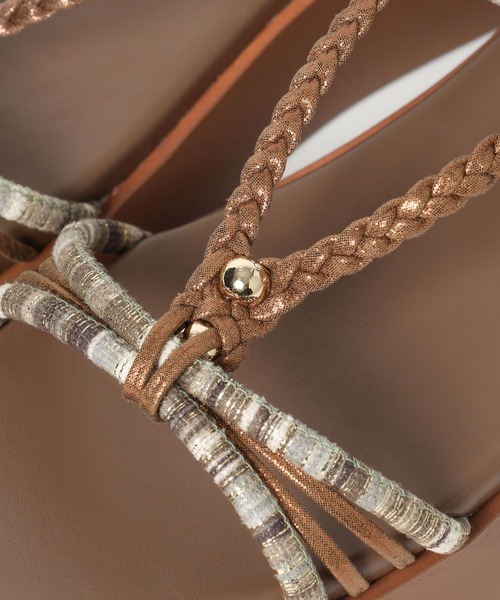 BAYFLOW（ベイフロー）の「アツゾコベリーサンダル（サンダル・レディース・ブラウン/ベージュ・LARGE/MEDIUM）」の13枚目の写真