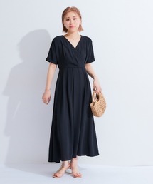 小さいサイズ　カシュクールワンピース　低身長さん・小柄女性