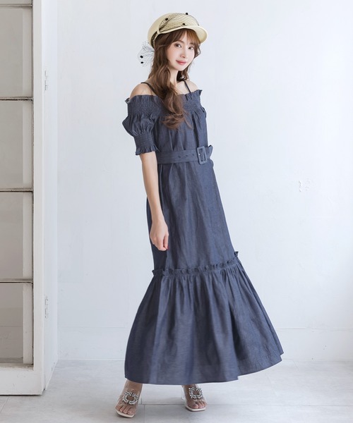 Julia Boutique（ジュリアブティック）の「ドットチュールリボン付きサマーキャスケット/24108（キャスケット・レディース・ブラック/オフホワイト・ONE）」の21枚目の写真