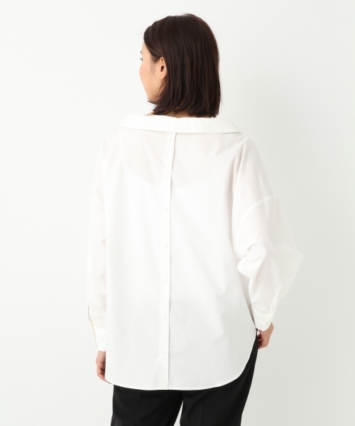 A part by（アパートバイ）の「CドルマンVPOシャツ 744281 （シャツ/ブラウス・レディース・ブラック/ベージュ/ホワイト/ピンク/イエロー/ライトパープル・FREE）」の12枚目の写真