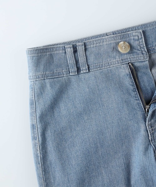 SOMETHING(サムシング)の「【SOMETHING】SAILOR WIDE(デニムパンツ・レディース・ライトインディゴブルー・XS/M/S)」の9枚目の写真