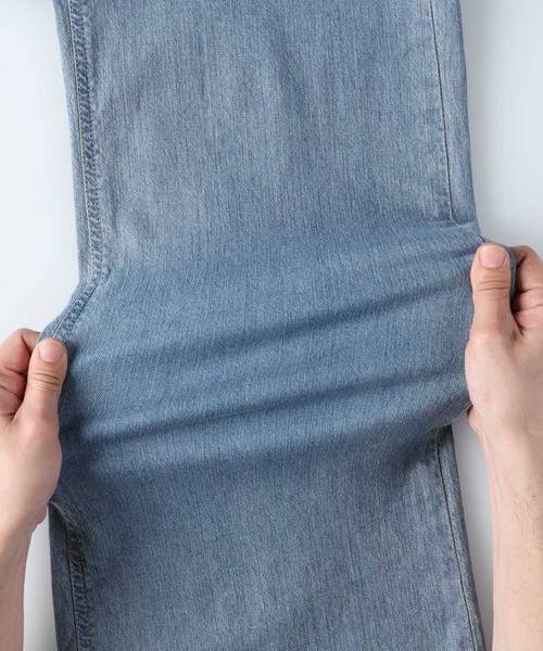 SOMETHING(サムシング)の「【SOMETHING】SAILOR WIDE(デニムパンツ・レディース・ライトインディゴブルー・XS/M/S)」の12枚目の写真