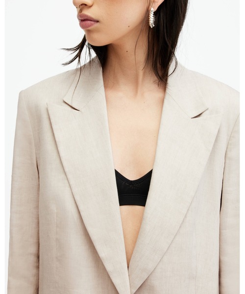 ALLSAINTS オールセインツ ロウデス スリムフィット ブレザー ALLSAINTS｜オールセインツのテーラードジャケット通販 - ZOZOTOWN