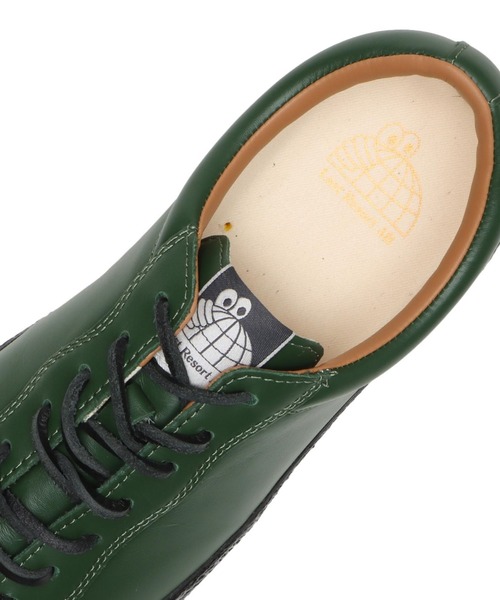 Last Resort AB(ラストリゾート・エービー)の「VM002 ATELJE LEATHER D.GREEN/BLACK(スニーカー・メンズ・ブラック・11/8/10/9/7/7h/9h/10h/5/5h/6/8h)」の4枚目の写真