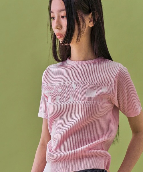 FANCY CLUB（ファンシークラブ）の「NASTY FANCY CLUB／FANCYニットT  2116663（Tシャツ/カットソー・レディース・ブラック/ブルー/ピンク・FREE）」の7枚目の写真