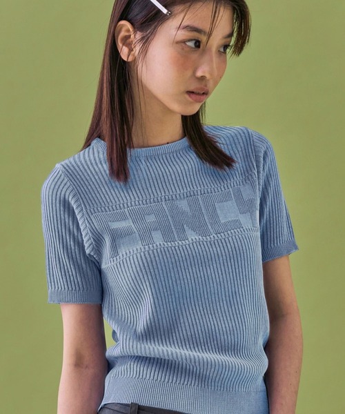 FANCY CLUB（ファンシークラブ）の「NASTY FANCY CLUB／FANCYニットT  2116663（Tシャツ/カットソー・レディース・ブラック/ブルー/ピンク・FREE）」の11枚目の写真