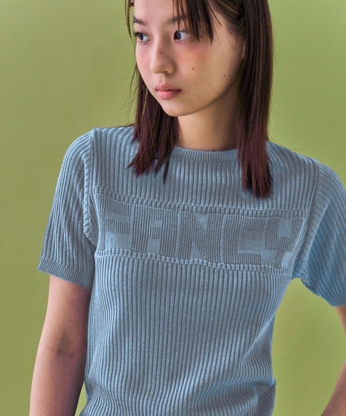 FANCY CLUB（ファンシークラブ）の「NASTY FANCY CLUB／FANCYニットT  2116663（Tシャツ/カットソー・レディース・ブラック/ブルー/ピンク・FREE）」の12枚目の写真