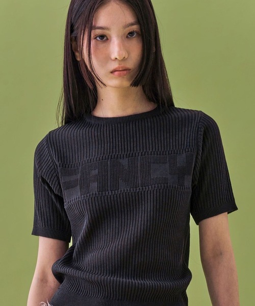 FANCY CLUB（ファンシークラブ）の「NASTY FANCY CLUB／FANCYニットT  2116663（Tシャツ/カットソー・レディース・ブラック/ブルー/ピンク・FREE）」の16枚目の写真