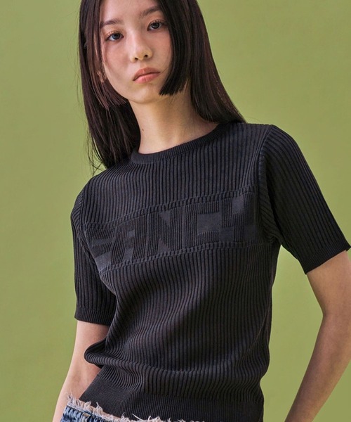 FANCY CLUB（ファンシークラブ）の「NASTY FANCY CLUB／FANCYニットT  2116663（Tシャツ/カットソー・レディース・ブラック/ブルー/ピンク・FREE）」の17枚目の写真