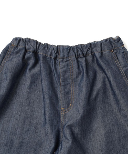 GLAZOS（グラソス）の「【接触冷感】【セットアップ対応】デニム・イージーハーフパンツ（その他パンツ・キッズ・ブラック/ライトブルー/インディゴブルー・150cm/140cm/170cm/160cm）」の17枚目の写真