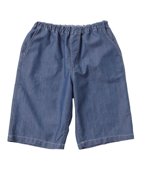 GLAZOS（グラソス）の「【接触冷感】【セットアップ対応】デニム・イージーハーフパンツ（その他パンツ・キッズ・ブラック/ライトブルー/インディゴブルー・150cm/140cm/170cm/160cm）」の10枚目の写真