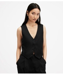 ALL SAINTS ウールベスト ZIP UP VEST | JIL SANDER(ジルサンダー) / トップス ベスト