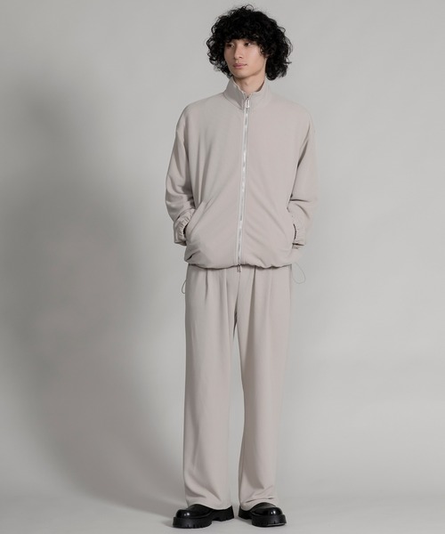 aimoha（アイモハ）の「【aimoha neo】TEXTURED TRACK TROUSERS セットアップ対応（スウェットパンツ・メンズ・ブラック/ベージュ・SMALL/MEDIUM/LARGE/X-LARGE）」の22枚目の写真