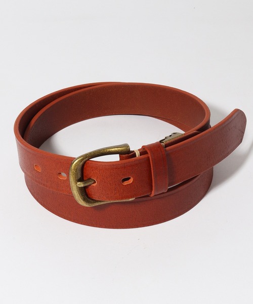 UNIVERSAL OVERALL(ユニバーサルオーバーオール)の「【UNIVERSAL OVERALL/ユニバーサルオーバーオール】30mm刻印ロゴレザーベルト(ベルト・メンズ・ブラウン/ダークブラウン/ブラック/ダークブラウン系/ブラック系・FREE)」の4枚目の写真