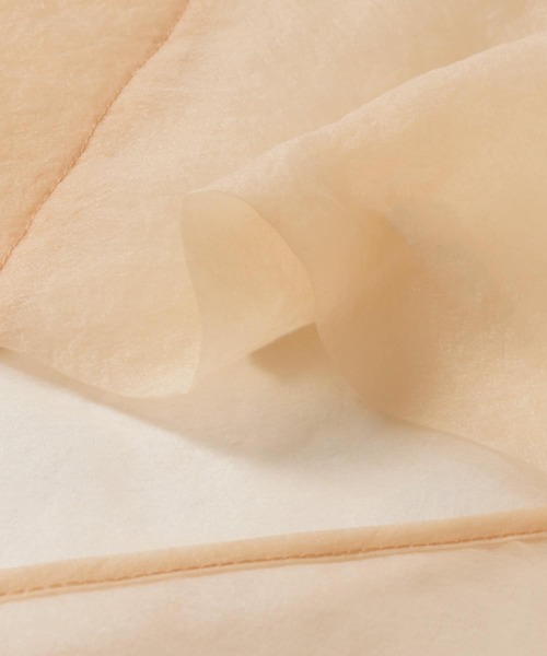 LAATO（ラート）の「sheer skirt（スカート・レディース・ブラック/アイボリー・FREE）」の9枚目の写真